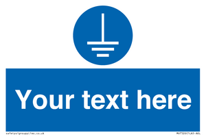 Custom Connect to Earth Sign